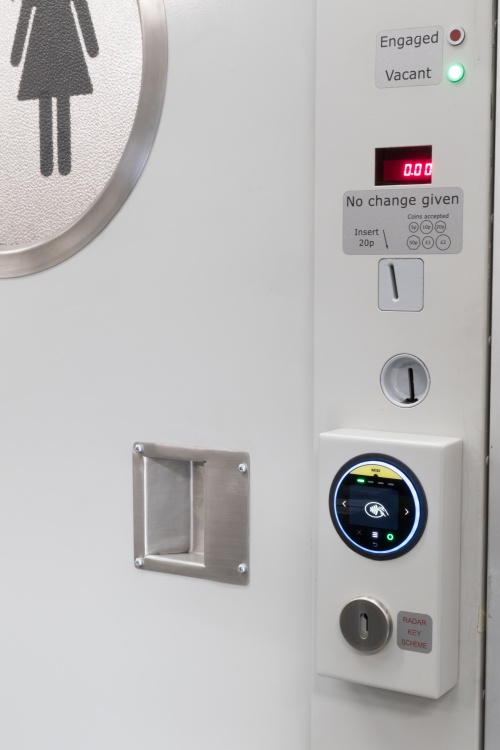 U15 Ultimate Steel Door Timed Access Toilet Door