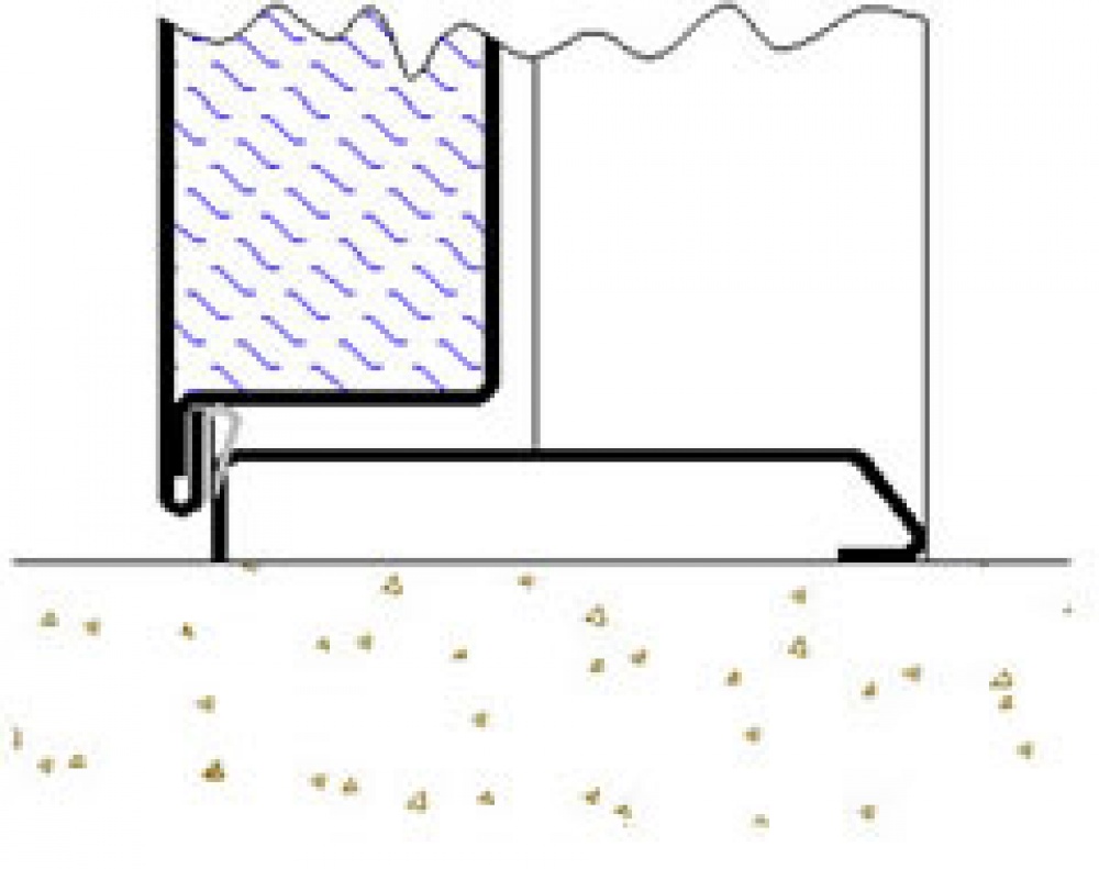 Steel Door Threshold types in galvanised or stainless steel.