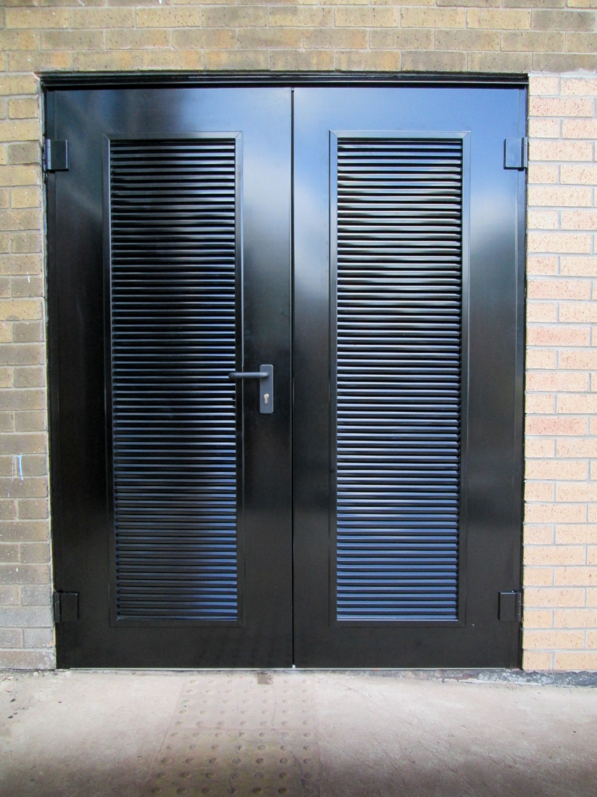 Plant room steel doors for Doncaster council